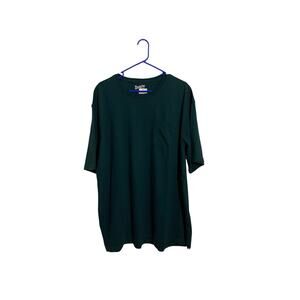 Duluth Trading Co Men’s T Shirt XL Relaxed Fit Longtail Pocket Tee Dark Green